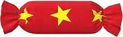 GaxfjRu Vietnamese flag print Men's Crewneck Sweater Soft Casual Sweaters for Men Classic Loose Fit Pullover Sweaters