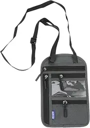 [Healeved] Multifunctional Bag for Male Female Travel Pouch Passport Storage Mini Crossbody Wallet
