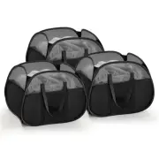 Pop Up Foldable Laundry Basket, 90L Large Capacity Square & Tear Proof Laundr...