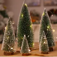 在飛比找momo購物網優惠-桌上聖誕樹 辦公室佈置 聖誕小物 節慶佈置 聖誕樹裝飾品(一