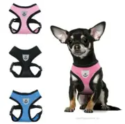 Mesh Padded Soft Puppy Pet Dog Cat Harness Breathable Comfortable Colors S M L