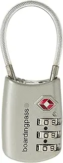 [Balanzza] Korjo Boardingpass Flexi Cable Lock, Silver