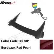 Fits 16-21 Honda Civic 10th X Type-R Roof Spoiler #R78P Bordeaux Red Pearl ABS (for: Honda Civic)