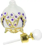 FOMIYES Vintage Decorative Perfume Bottle Empty Refillable Fragrance Dispenser for Travel Elegant Design for Essential Oils Compact and Portable for Home