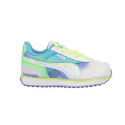 Puma Future Rider Airbrush Lace Up Toddler Boys Blue, White Sneakers Casual Sho