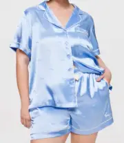 NWT LADIES PETER ALEXANDER POWDER BLUE SATIN SET PLUS SIZE MIXED / SEE LISTING