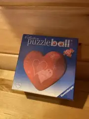 Ravensburger 60 Piece Puzzleball Puzzle Heart New Sealed 2008 Valentine