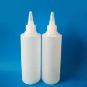 6 Pcs Squeeze Bottle Caulk Tube Ink Plastic Tip Applicator Clear Dispenser