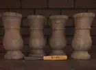 5 x 10 walnut balustrade coffee table legs unfinished
