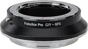 Fotodiox Pro Lens Mount Adapter Contax/Yashica (CY) SLR Lens to GFX 50S G-Mount Medium Format Mirrorless Camera