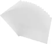 NUOBESTY 15pcs Translucent Pet Blank Template Sheets Stencil Patterns for Cutting Machine DIY Projects Engraving Crafting