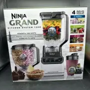 NINJA GRAND KITCHEN SYSTEM 1200 WATTS BLENDER W/4 PRESET AUTO-IQ PROGRAMS Sealed