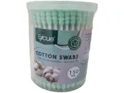 150PCS Cotton Swabs Pure Cotton Soft Cleaning Ear Buds Beauty With Paper Sticks