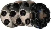 4Pcs Tire Hub Center Cover SF240612021-24 OEM 17" Wheel Compatible for GM Compatible for Silverado Compatible for Tahoe Center Cap