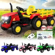 Mazam XL SIZE Kids Ride On Car Tractor Trailer Remote Control Electric Vehicle Toddler Toy Gift