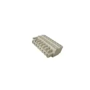 Wago 721-108/008-047 Connector Female Cage Clamp 2,5mm ≤ Step 5mm 8P Grey Clear