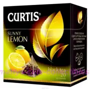 CURTIS Black Tea Sunny Lemon 20 Pyramids RF NO GMO Made in Russia US Seller