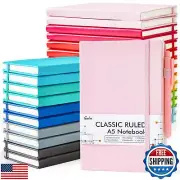 feela 24 Pack Journal Notebook Bulk for Work, Business Notebook Hardcover Lin