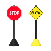 Weighted Pole Sign Stand - Post & Base