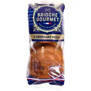 Brioche Gourmet Croissant Rolls 4 pack