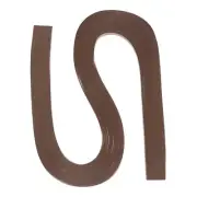 120pcs Quilling Strips Paper 10mm 54cm Quilling Strip, Dark Coffee Color