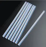 100pcs Hot Melt Glue Stick Strips High Adhesive Hot Glue Gun Sticks for Car Audio DIY Art Craft Home Office Project Craftwork Fix & Repairs Diameter (Clear 0.28"*7.87"(7mm*200mm))