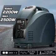 Gentrax Petrol Inverter Generator 2.5KW AC/DC Outlet Home Emergency Backup Power
