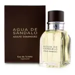 ADOLFO DOMINGUEZ AGUA SANDALO 自然之泉男性淡香水 120ML｜期間限定◆秋冬迷人香氛