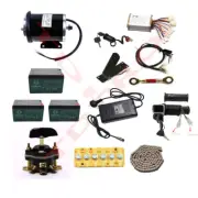 800W 36V Brush Motor Kit Controller Electric Scooter E Bike Bicycle Razor Trike