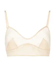 Thin shoulder strap bra 80,70,75 White