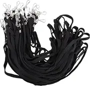 COHEALI 50Pcs License Lanyard with Swivel Hook Clips for Id Badge Name Tag Work Cards Comfortable Hanging Strap for Men Women for School Events and Exhibitions