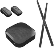 Electronic Drum Kit, Aeroband Drum Sticks, Virtual Drum Kit Portable Virtual Reality Drum Set Electronic Drum Set for Beginners Children Adults