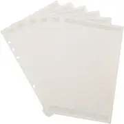 LALAFINA Loose Leaf Notepad Refills A5 Financial Management Core Paper Binder Paper Dotted Notebook Inserts
