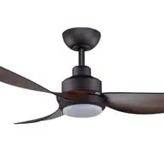 Threesixty Trinity 48" ABS 3 Blade DC Ceiling Fan with 20W LED Light & Remote