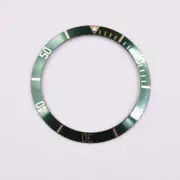 Green 39.5mm Aluminium Watch Bezel Insert Fit for Automatic SUB/GMT Watch