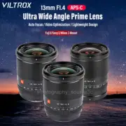 NEW Viltrox 13mm F1.4 AF Prime Lens for Nikon Z mount Fuji X Sony E-mount Camera