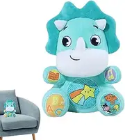 Stuffed Baby Soother for Sleep - Plush Sound Machine | Interactive Cute Soothing Huggable Stuffed Animal Toy for Toddler Crib