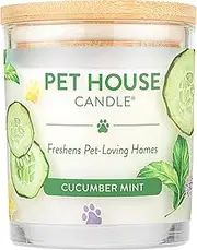 One Fur All Pet House Cucumber Mint Candle