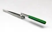 Rubber Tipped Tweezers Articulating Type PVC Coated Tips Cross Locking -Stand Up