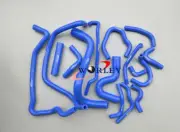 BLUE silicone radiator coolant hose for NISSAN PULSAR N15 GA16DE 1.6L