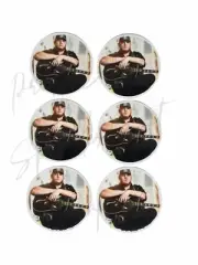 PLSCS Cute Luke Combs Planar Resin/Acrylic Flatback Pk 6 DIY Earrings/Bow/Craft
