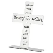 Isaiah 43 2 Inspirational Scripture Gifts for Women Faith Men Friend Cross13