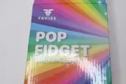 (2-Pk) Faviee Pop It Fidget Toys Push Toy Bubble Popper Sensory