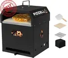 Pizzello Gusto 12" Outdoor Pizza Oven – 4-in-1, Wood Fired, Grill, Tools Set