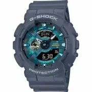 Casio Men's Analog-Digital Watch G-Shock Blue Case Resin Strap GA-110AS-2ACR
