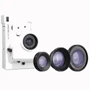 Lomo Instant Camera + 3 Lenses - White