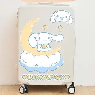 卡通可愛大張大耳狗庫洛米行李箱貼紙拉桿箱旅行箱房間牆壁貼畫