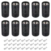 10 Pcs 324-389uF/Mfd 110-125V 50/60Hz Motor Start Capacitor CD60 Run Capacitor