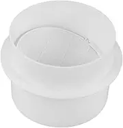 FELTECHELECTR Duct Connector with Backflow Preventer Check Valve for Ventilation Systems Automatic Closing Exhaust Vent Cover and Easy to Install for Bathroom and Kitchen Use