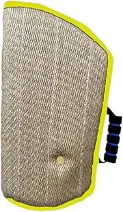 WeiLaiKeQi Bite Resistant Sleeve for Dog Training and Interactive Play, Yellow Edge